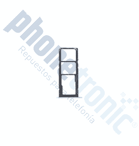 BANDEJA DUAL SIM Y MICRO SD PARA HUAWEI P SMART 2021 / Y7A ROSA DORADO