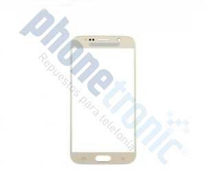CRISTAL FRONTAL PARA SAMSUNG S6 DORADO