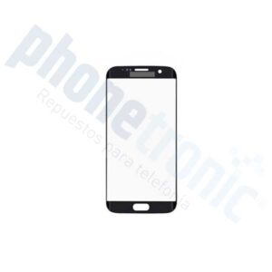 CRISTAL FRONTAL PARA SAMSUNG S7 EDGE NEGRO