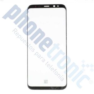 CRISTAL FRONTAL PARA SAMSUNG S8 NEGRO
