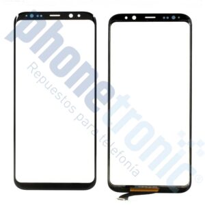 CRISTAL FRONTAL PARA SAMSUNG S8 PLUS NEGRO