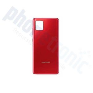 TAPA TRASERA PARA SAMSUNG NOTE 10 LITE ROJO SM-N770F