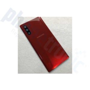 TAPA TRASERA PARA SAMSUNG NOTE 10 N970 ROJO