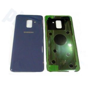 TAPA TRASERA PARA SAMSUNG A8+ 2018 A730 AZUL